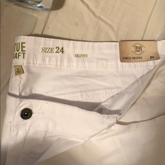 White Distressed Jeans - Picture 4 of 4